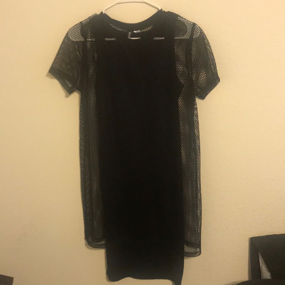 Black fishnet dress - Picture 1 of 4